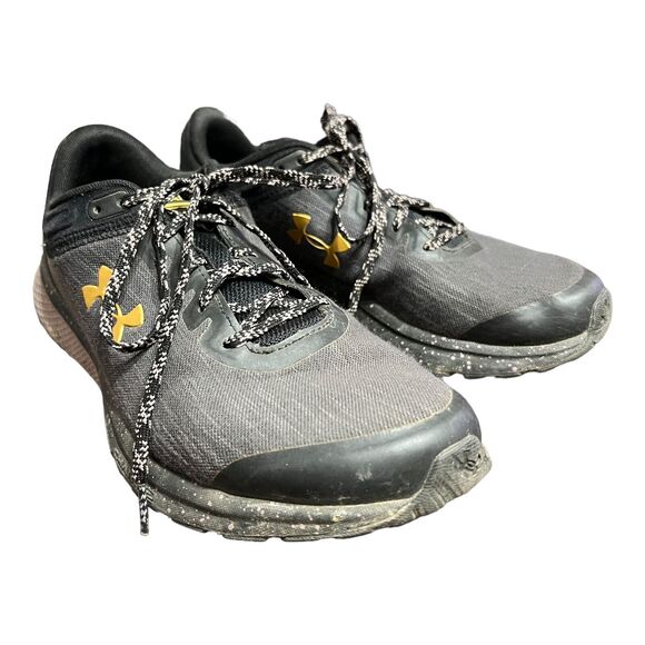 Under Armour Charged Escape 3 Evo Black Purple Metallic Women Sneaker Size 9 - Picture 1 of 5